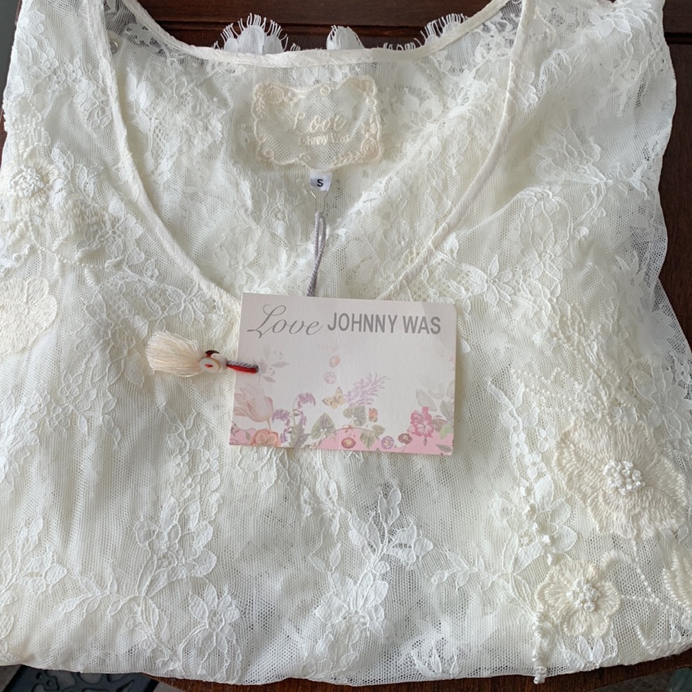 Johnny Was lace top